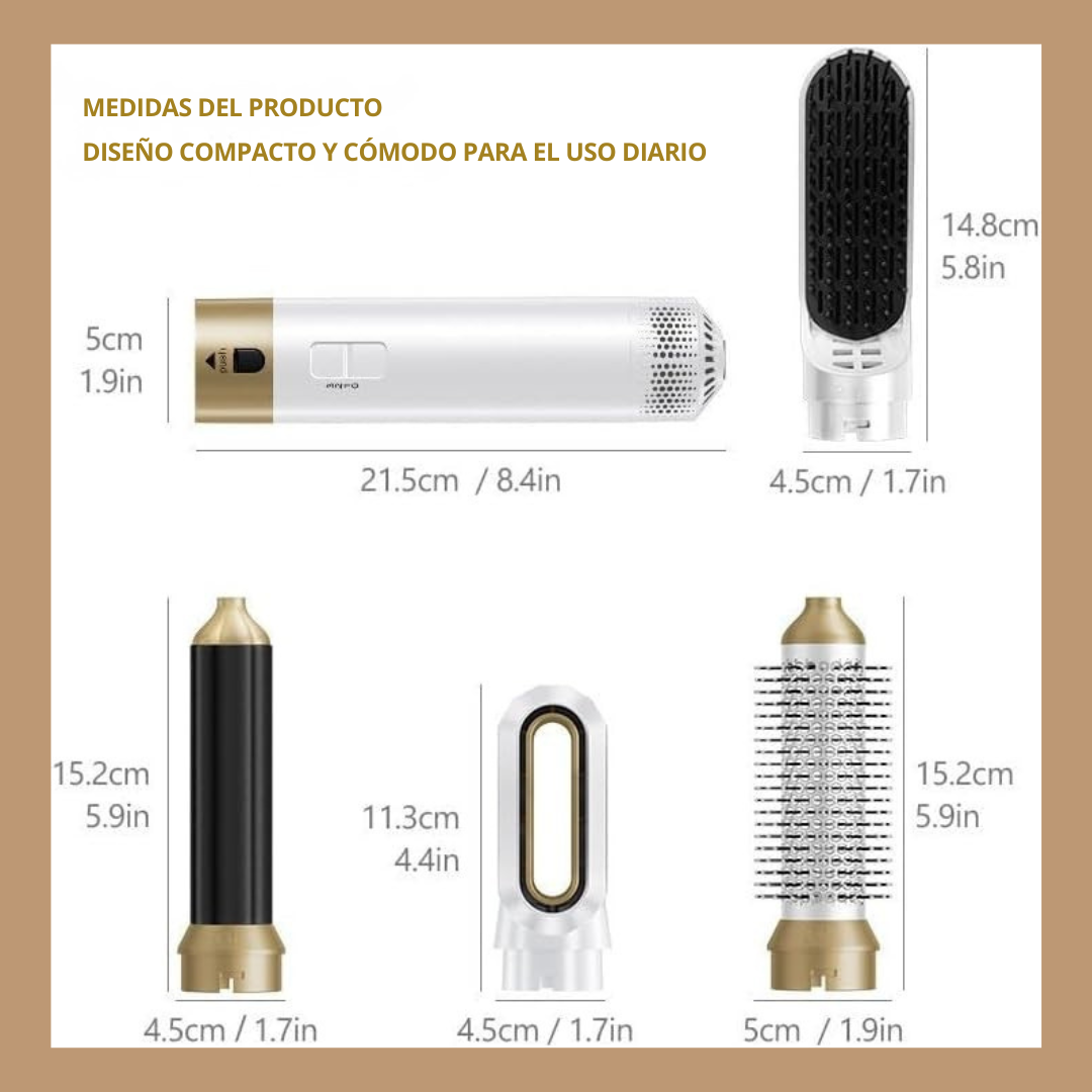AuraGlow™ Cabello brillante y sin frizz